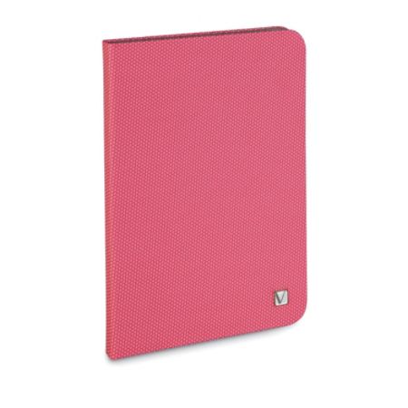 Verbatim&reg; Folio Case For iPad&reg; Mini, Pink