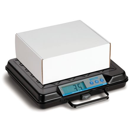 Brecknell&reg; Electronic Postal Scale, 2 1/5"H x 12"W x 11"D, 100-Lb. Capacity