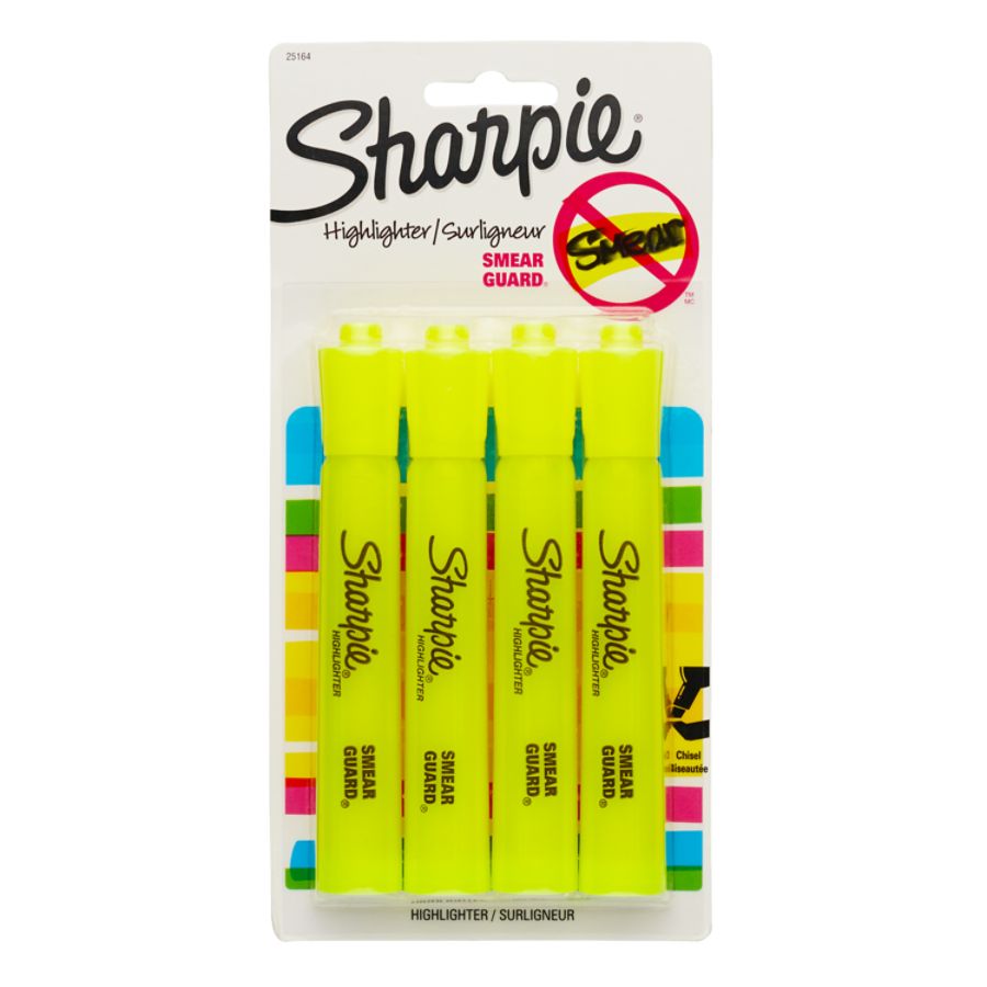 Sharpie Accent Tank Style Highlighters Fluorescent