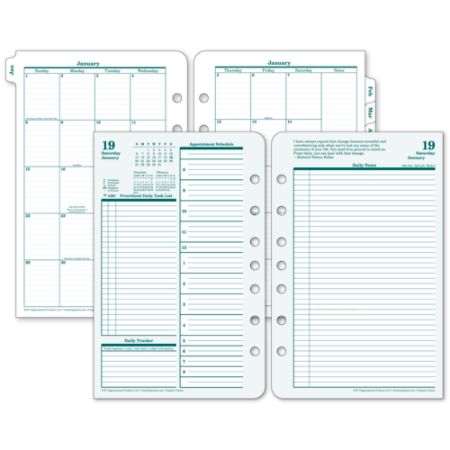 office depot calendar refills