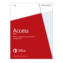 Microsoft&reg; Office Access 2013, English Version, Product Key
