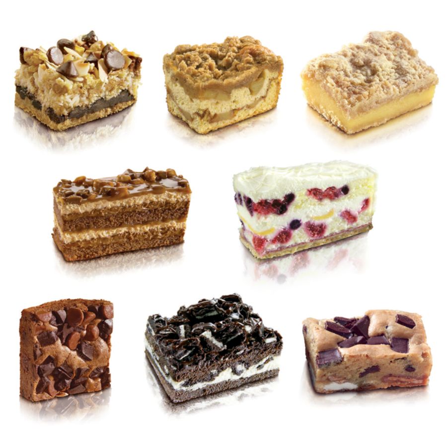 Sweet Street Desserts Sliced Bar Variety, 64 Servings