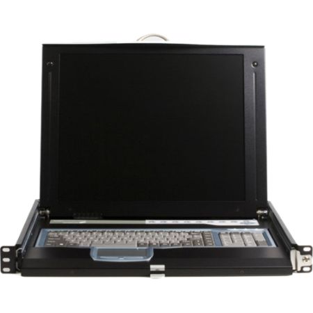 StarTech.com 1U 17 Rackmount LCD Console with 16 Port IP KVM