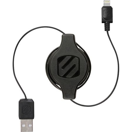 Scosche Retractable Charge & Sync Cable for Lightning Devices