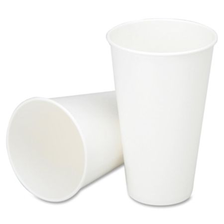 Skilcraft&reg; Paper Cups, 12 Oz, White, Case Of 2,500