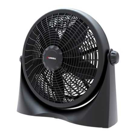 Lorell&trade; 16" 3-Speed Tilt Box Fan, 19 1/8" x 6 1/2" x 21 3/4", Black