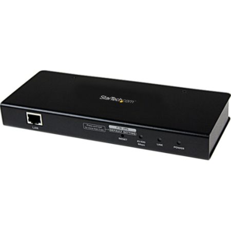 StarTech.com 1 Port USB PS/2 Server Remote Control IP KVM Switch with Virtual Media