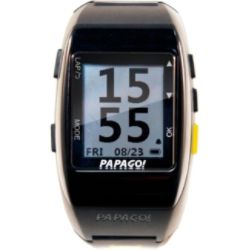 PAPAGO! GoWatch 770 GPS Multi-Sports Watch - Yellow Belt with GoHeart 100 ANT+ Heart Rate Monitor
