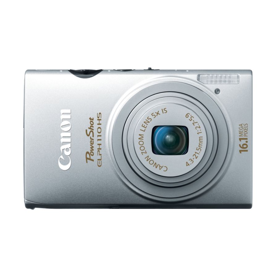 Canon PowerShot ELPH 110 HS 16.1-Megapixel Digital Camera, Silver