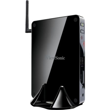 Viewsonic VOT133 Nettop Computer - AMD E-Series E-350 1.60 GHz - Mini PC - Black