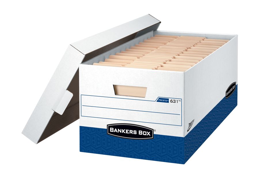 Bankers Box Presto 60percent Recycled Storage