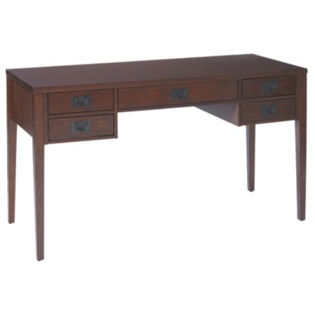 Realspace Sierra Canyon Writing Desk, 30"H x 54"W, 22"D, Cherry