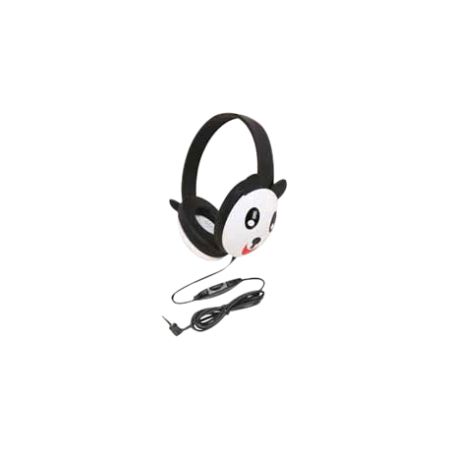 Califone Listening First Kids Stereo Headphones with Panda Design