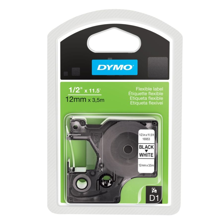 DYMO D1 16953 Fabric Black On