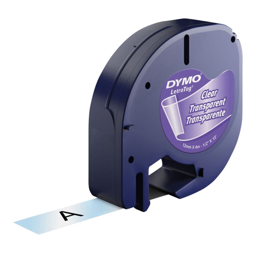 DYMO LT 16952 Black On Clear