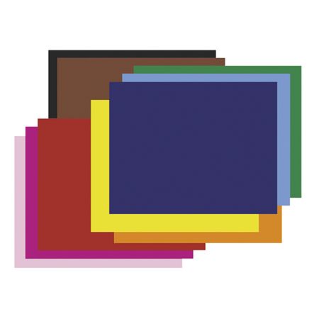 Pacon&reg; Peacock&reg; 100% Recycled Railroad Board, 22" x 28", 4-Ply, Assorted, Pack Of 25 Sheets