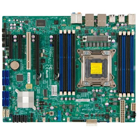 Supermicro X9SRA Server Motherboard - Intel C602 Chipset - Socket R LGA-2011 - Retail Pack