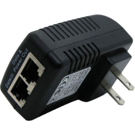 Premiertek Brand New Passive PoE Power Injector Input 100V~240V DC, 0.5A Output 48V AC/0.4A
