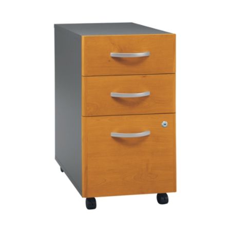 Bush Corsa 3-Drawer Vertical File, Natural Cherry