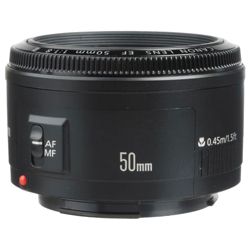 Canon EF 50mm f/1.8 II Standard & Medium Telephoto Lens