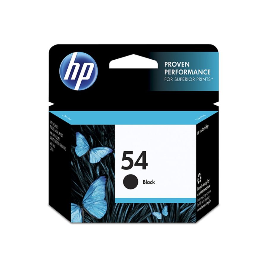 HP 54, Black Ink Cartridge (CB334AN)