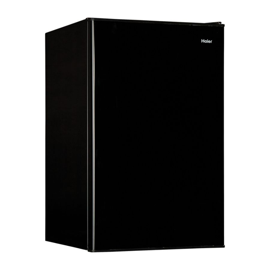 Haier 4.6 Cu. Ft. ENERGY STAR&reg; Qualified Refrigerator/Freezer, Black