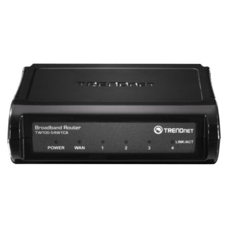 TRENDnet TW100-S4W1CA Broadband Router