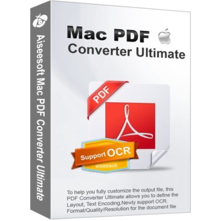 Aiseesoft Mac PDF Converter Ultimate, Download Version