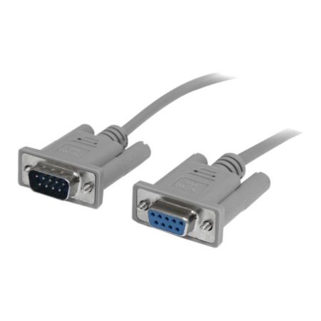 StarTech.com 10 ft DB9 RS232 Serial Null Modem Cable F/M