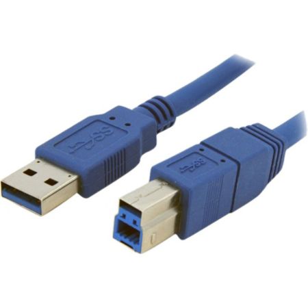 StarTech.com 1 ft SuperSpeed USB 3.0 Cable A to B - M/M