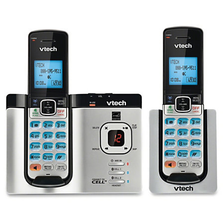 VTech Connect to Cell DS DECT 6 0 Cordless Phone by