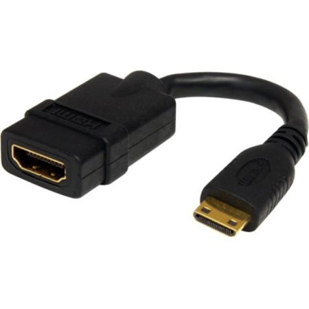 StarTech.com 5in High Speed HDMI Adapter Cable - HDMI to HDMI Mini- F/M