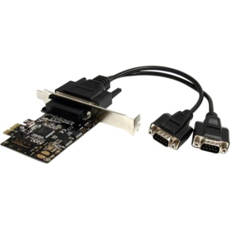 StarTech.com 2 Port RS232 PCI Express Serial Card w/ Breakout Cable
