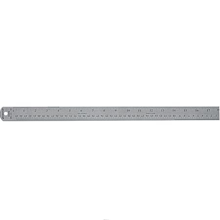 Staedtler&reg; Stainless Steel Ruler, 18"
