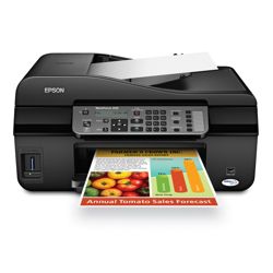 epson workforce inkjet wireless copier scanner fax printer officemax