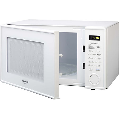 Sharp 1.1 Cu.Ft. 1000W Touch Mid Size Countertop Microwave by Office ...