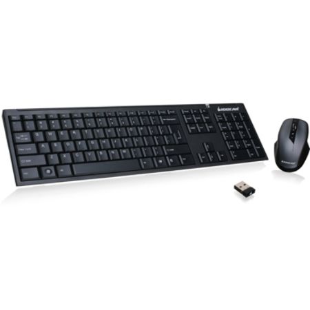 Iogear GKM552R 2.4 GHz Wireless Keyboard and Mouse Combo