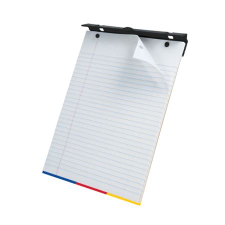 Ampad&reg; SimpleSort Crossover Writing Pad, 8 1/2" x 11", Wide Ruled, 80 Sheets, White