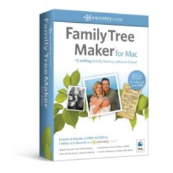 Family Tree Maker&reg;, For Mac, Traditional Disc