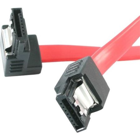 StarTech.com 12in Latching SATA to Right Angle SATA Serial ATA Cable