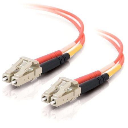 1m LC-LC 62.5/125 OM1 Duplex Multimode Fiber Optic Cable (TAA Compliant) - Orange