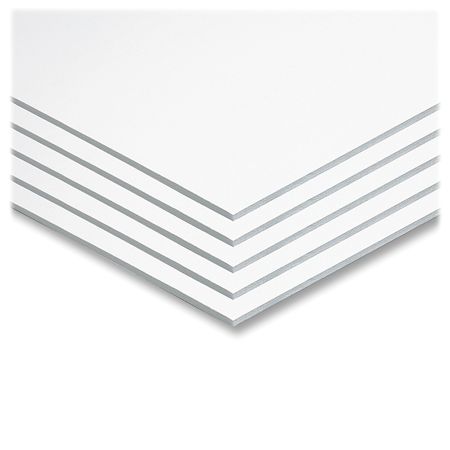 Pacon&reg; Original Foam Core Graphic Art Board, 22" x 28", White, Carton Of 5