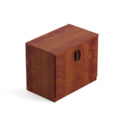 Offices To Go&trade; Superior Laminate Series Storage Cabinet, 29 1/2"H x 36"W x 22"D, American Dark Cherry