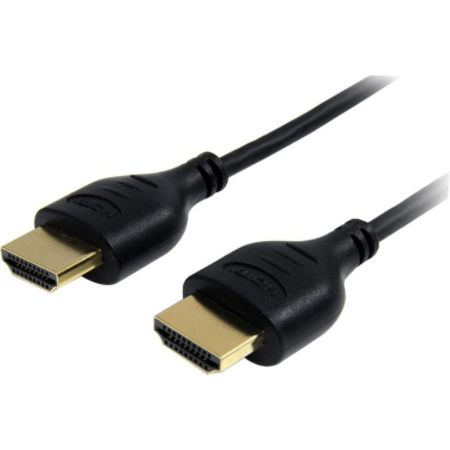 StarTech.com 6 ft Slim High Speed HDMI Cable with Ethernet - HDMI - M/M