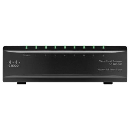 Cisco SLM2008T-NA 8-Port Gigabit Smart Ethernet Switch