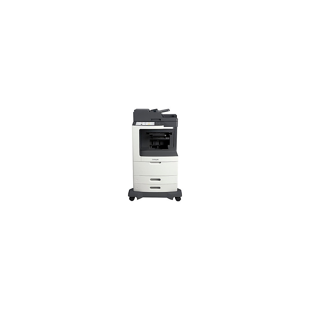 Lexmark MX810DE Laser Multifunction Printer Monochrome Plain Paper Print Desktop