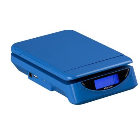 Brecknell&reg; Electronic Postal Scale, 25-Lb Capacity, Blue