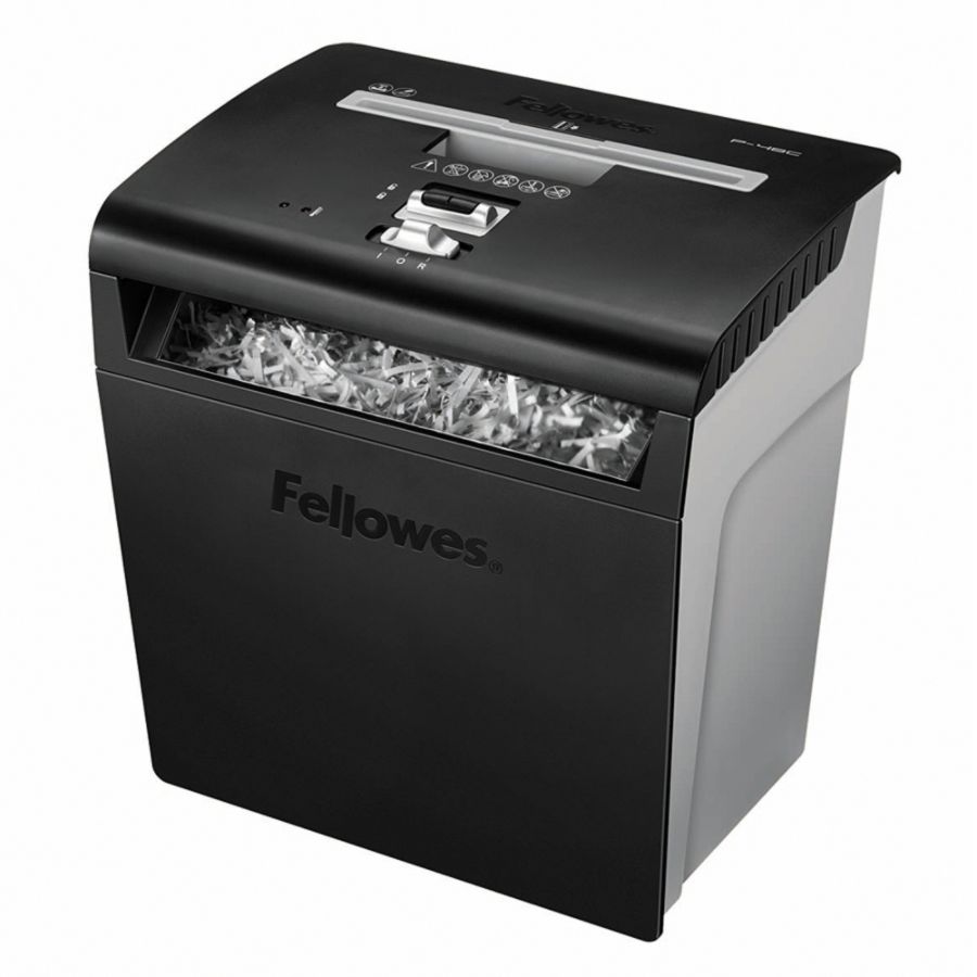Fellowes&reg; P-48C 8-Sheet Cross-Cut Shredder