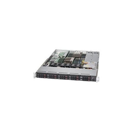 Supermicro SuperServer 1027R-WC1RT Barebone System - 1U Rack-mountable - Intel C602J Chipset - Socket R LGA-2011 - 2 x Processor Support - Black