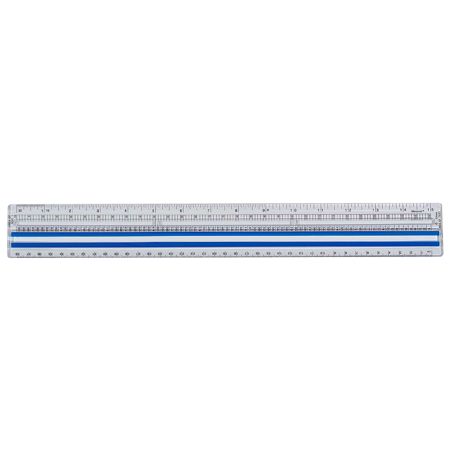 Westcott&reg; 15" Magnifying Ruler, Clear Plastic